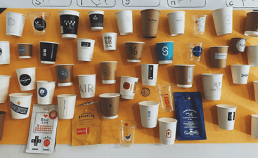 disposable paper cups